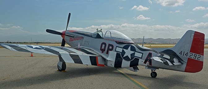 North American P-51D Mustang NL44727 Man-O'-War, April 29, 2016